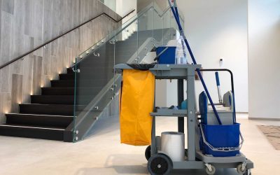 How to clean the common areas of a building?