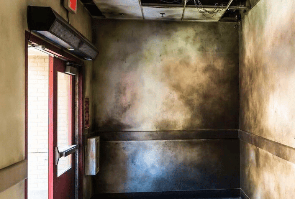 Clean and restore your commercial space after fire and smoke damage