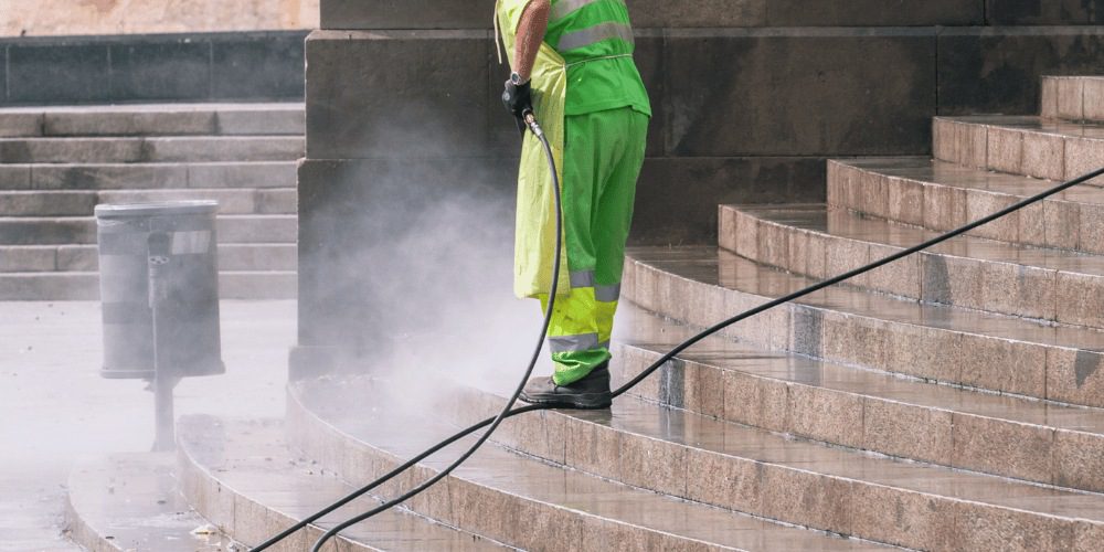 building-maintenance-facilities-as-first-day-staircase-cleaning